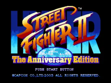 Hyper Street Fighter II - The Anniversary Edition (Japan) (Capkore) screen shot title